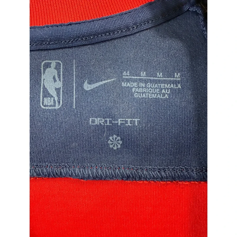 Nike Washington Wizards NBA Dri Fit Swingman Icon Jersey Mens Red White Blue Med